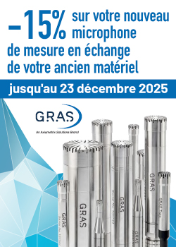 Promo microphones GRAS